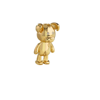 Anhänger Gianni Carità Dame Goldies in Gelbgold Diamante Brown 0.032 Ct 18KT/P9/OG/P - 18KT/P9/OG/P